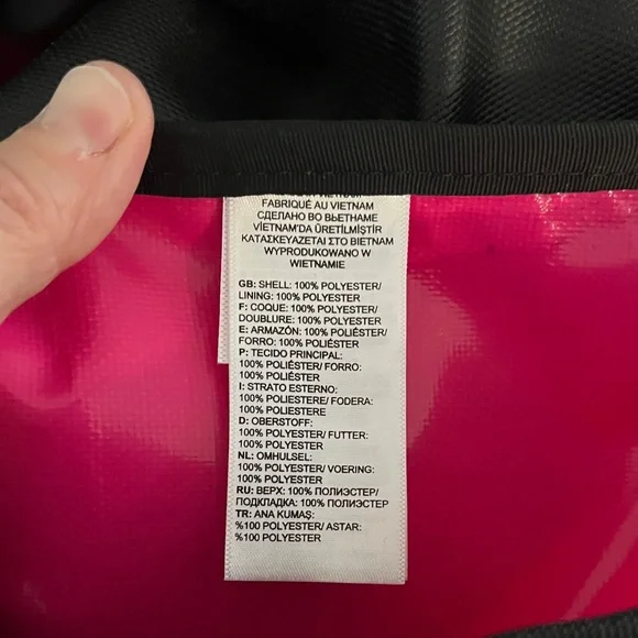 The North Face Base Camp Tote Bag Hot Pink - Picture 2 of 7